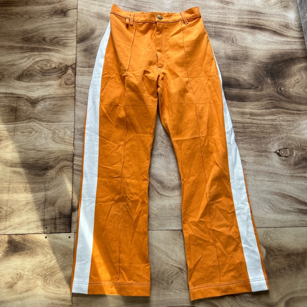 Big Bud Press Orange and White Pants